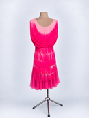 Ombre fringe dress back view