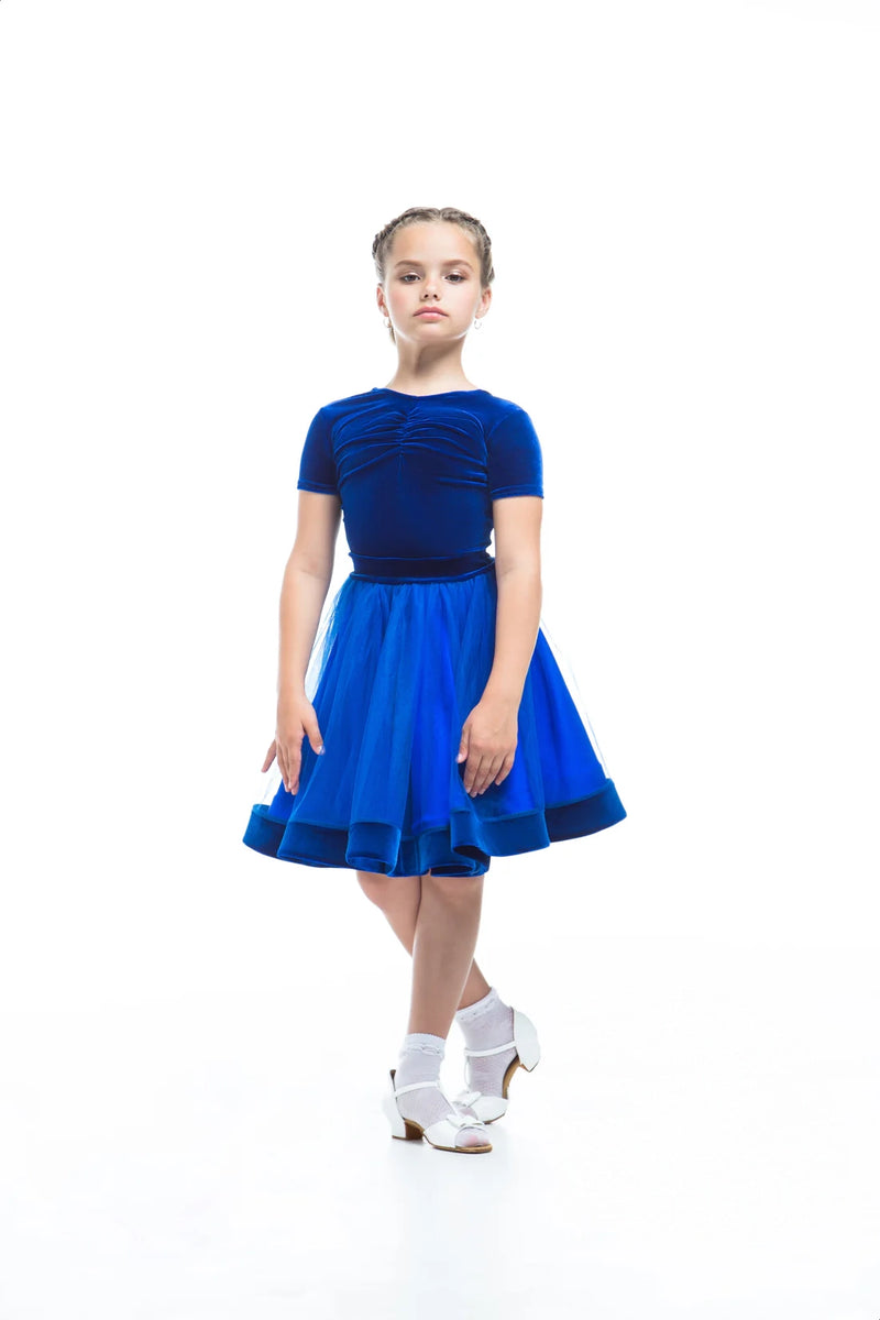 Rating dress for the ballroom program latin dances