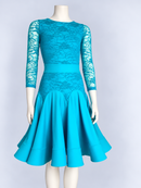 Guipure lace bodice and belt