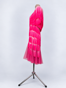 Pink mesh skirt side profile