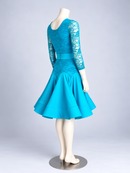 Girls dance dress back three-quarter