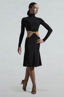 High Collar Black Dress: The Perfect Dress for Latin Dance
