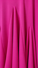 Skirt godet detail close-up