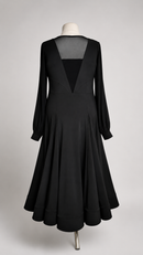 full skirt standard dance dress for women