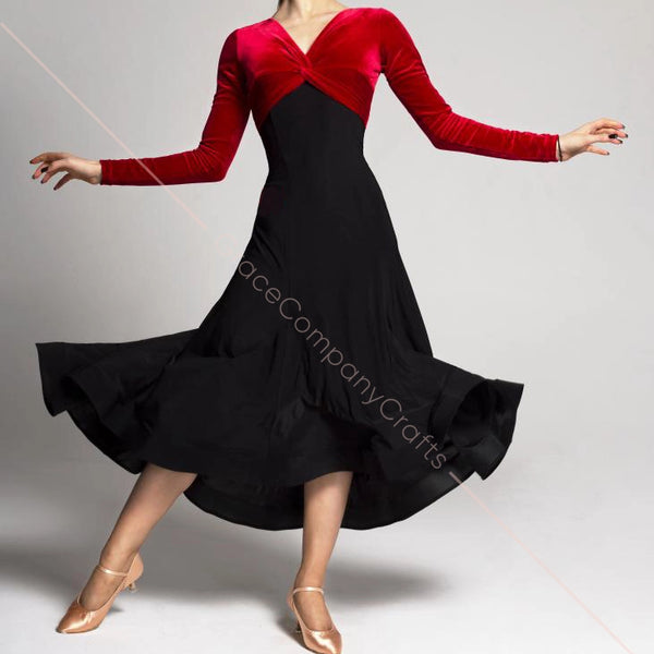 long dress dance BP Designs Mesh Long Side Slit Dress