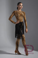 Dynamic fringe dance skirt