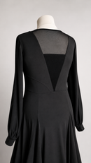 full skirt standard dance dress for women