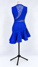 Back view with lace panel