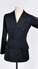 Six-button dance jacket front view