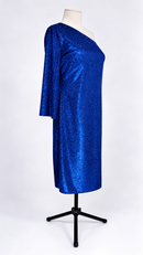 Sparkle dance dress side view with sleeve