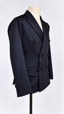 Double-breasted dance jacket three-quarter view