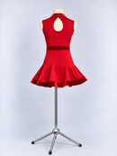 Teardrop keyhole back view