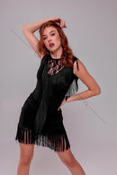 Fringed Ballroom Rhythm Dresses: Elegance for Latin Dance