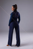 Lace bodysuit for dance