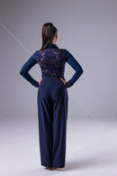 Lace bodysuit for dance