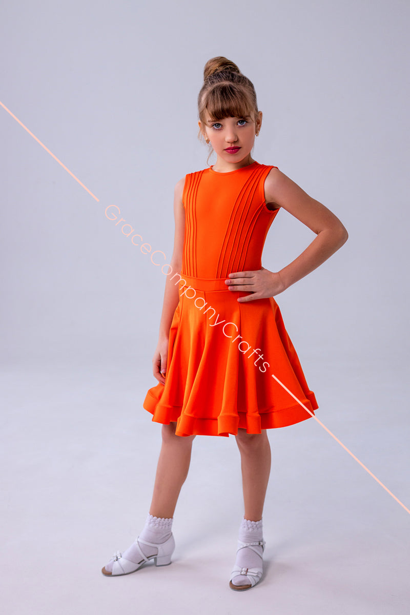 Dress for dancing ballroom sports program, supplex