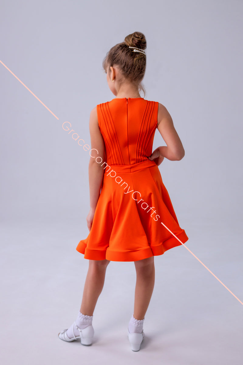 Dress for dancing ballroom sports program, supplex