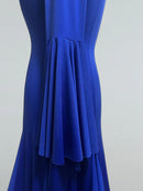 blue standard dance dress