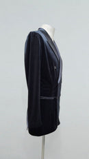 black velvet dance jacket