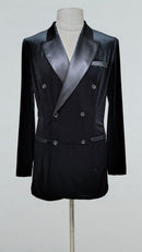 black velvet dance jacket