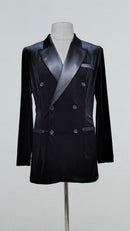 black velvet dance jacket
