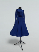 royal blue girls ballroom dress