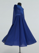 royal blue girls ballroom dress