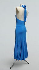 long godet skirt dress