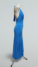 long godet skirt dress
