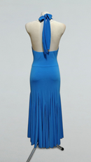 long godet skirt dress