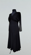 long sleeve standard dance dress