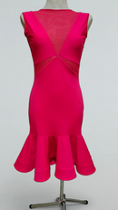 coral latin practice dress