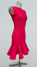 coral latin practice dress