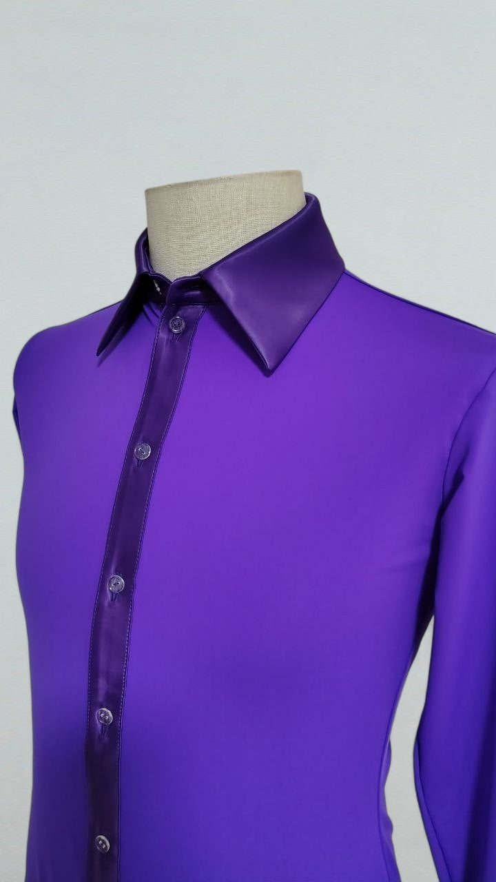 mens bodysuit dress shirt Chrisanne Clover Men's Standard Shirt M089_SALE Jeravae