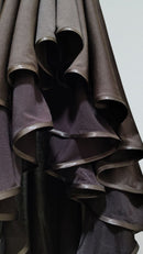 long brown dance skirt