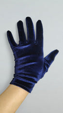 velvet gloves