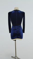 dance dress with gloves