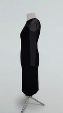 black velvet tango dress