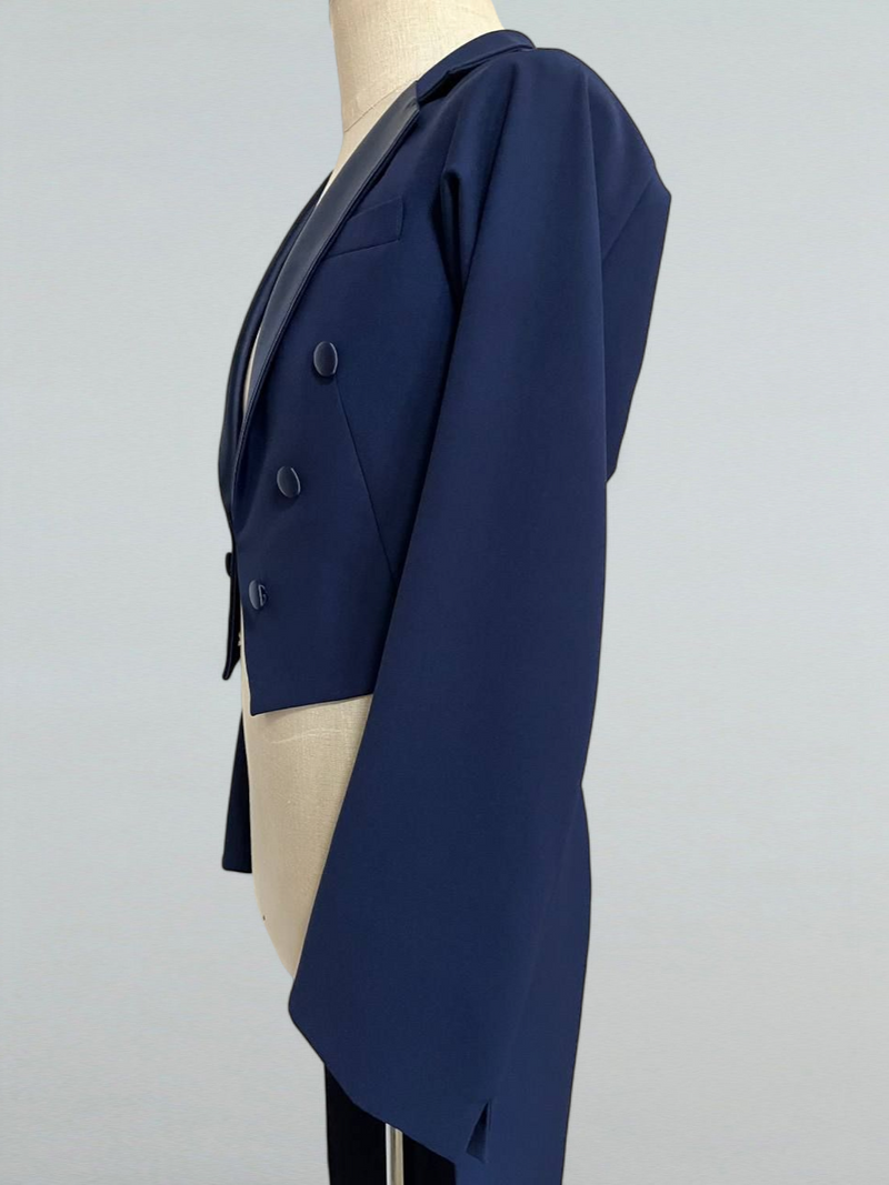 Royal Blue Ballroom Dance Tailcoat