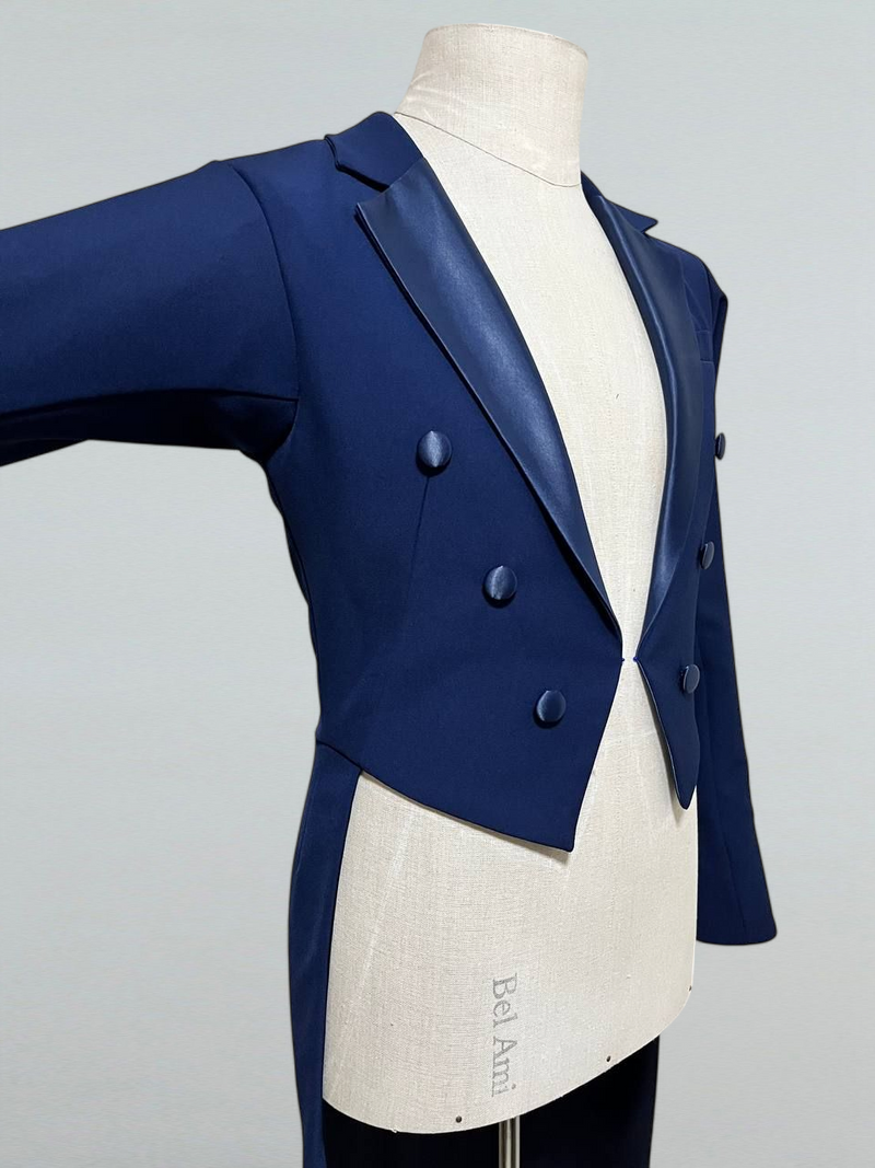 Royal Blue Ballroom Dance Tailcoat