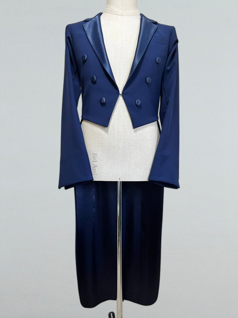 Royal Blue Ballroom Dance Tailcoat