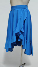 ruffle ballroom practice skirt