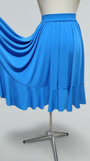 ruffle ballroom practice skirt