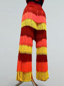 fringe showcase pants