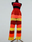 fringe showcase pants