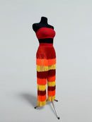 fringe showcase pants