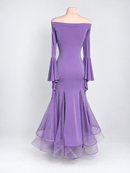 Off shoulder dress back view