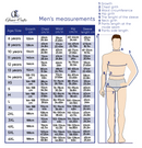 Men's golf for tight-fitting dances, with a high neck