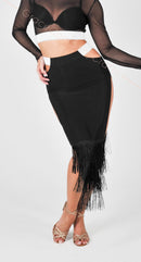 Ballroom Dance Blouse Mesh