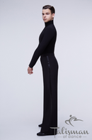 Men's tight-fitting golf for dancing, elastic guipure insert